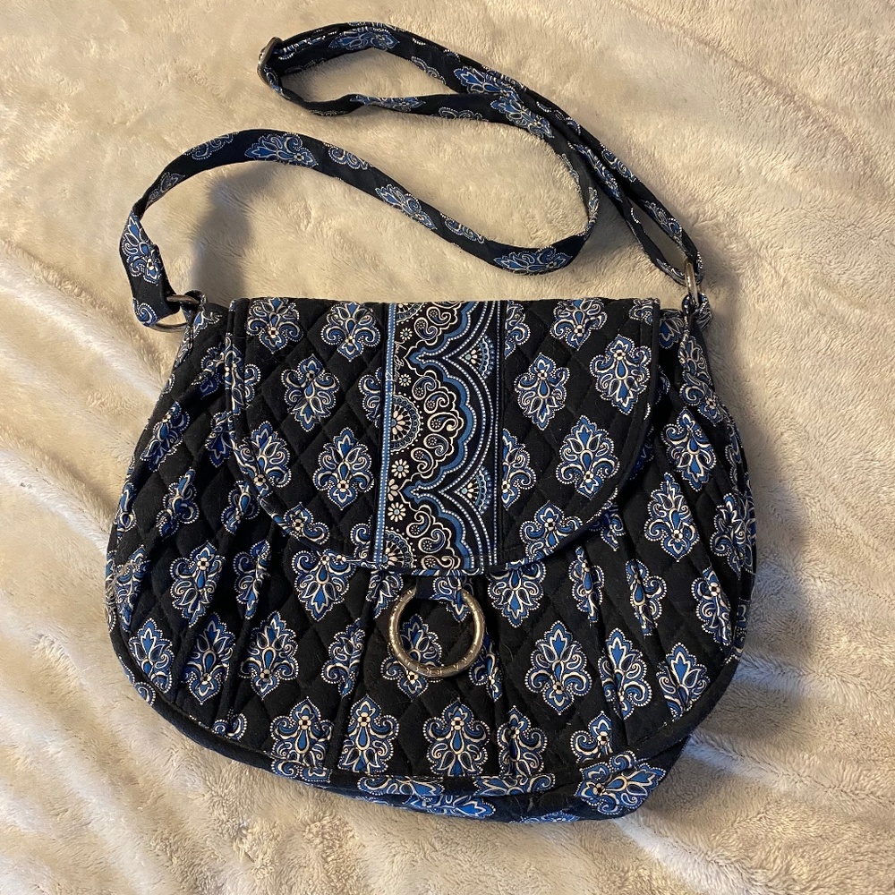 Vera Bradley Blue and White shoulder bag